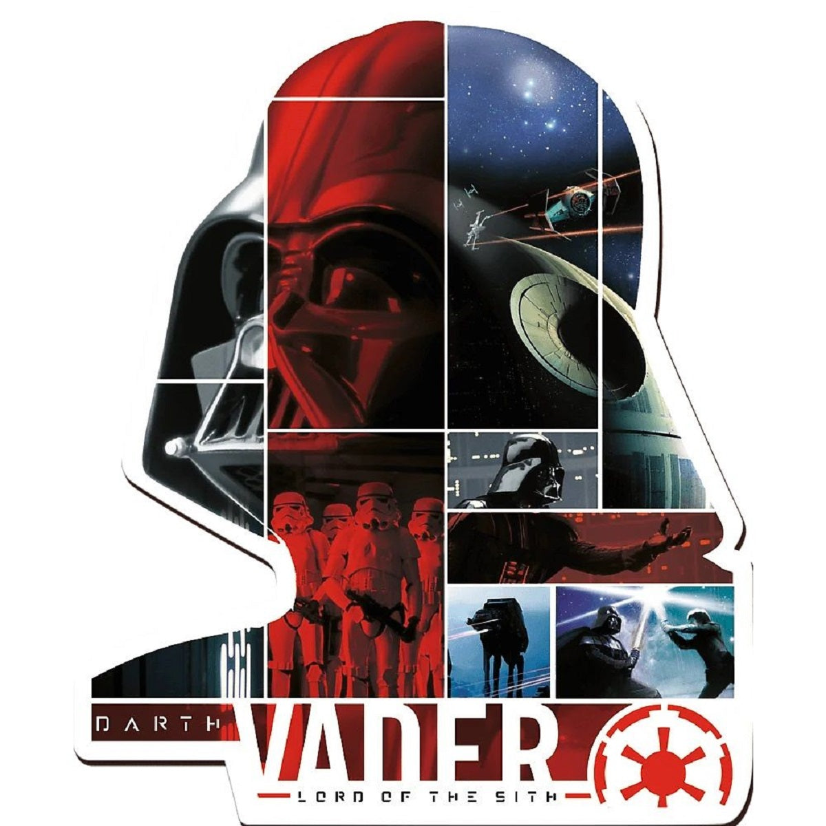 Star Wars Darth Vader Holzpuzzle 160 Teile aus Holz für Fans ab 9 Jahren