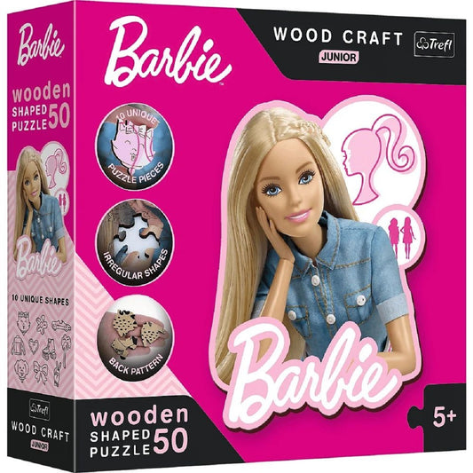 Barbie Puzzle aus Holz 50 Teile für kreative Puzzler ab 5 Jahren