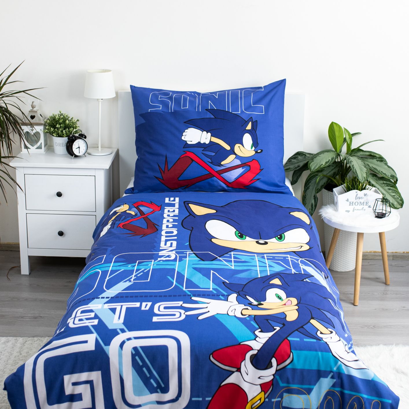 Sonic Kuschelige Bettwäsche Baumwolle, 140x200 cm & 70x90 cm