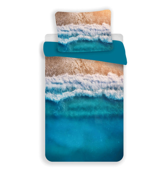 Paradise Beach Kuschelige Bettwäsche Polyester, 140x200 cm & 70x90 cm