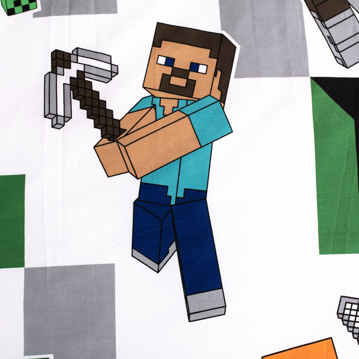 Minecraft Bettbezug 140 × 200 cm Kissenbezug 70 × 90 cm Polyester Mikrofaser