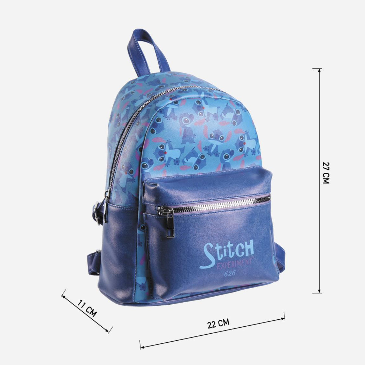 Disney Stitch Rucksack Damen Mode Rucksack Faux-Leder – Freizeit & Alltag