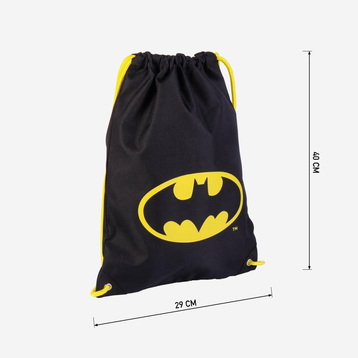 Batman Turnbeutel für Schule Sport und Ausflüge 29 × 1 × 40 cm