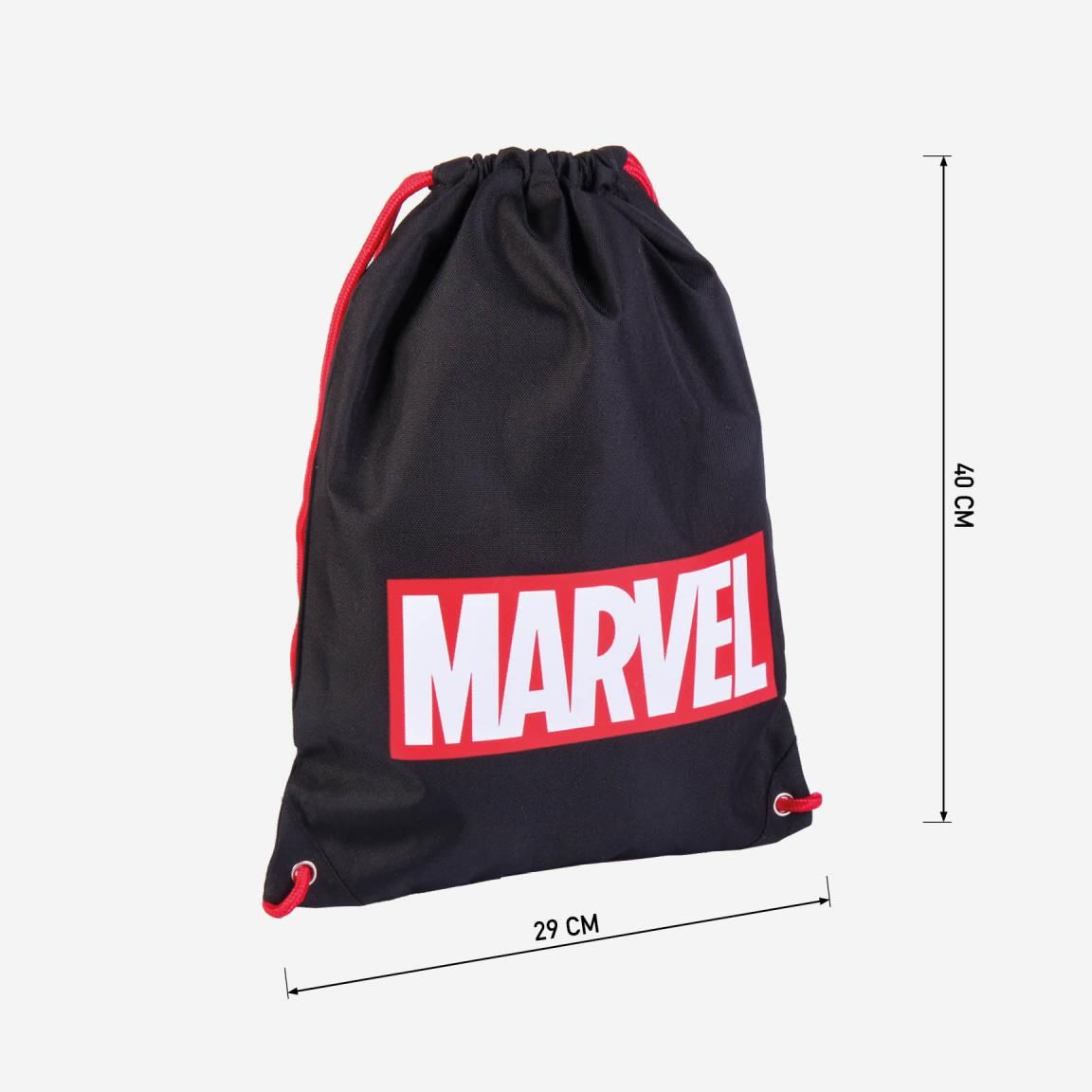 Marvel Sportbeutel für Jungen und Mädchen für Training und Alltag 29 × 1 × 40 cm