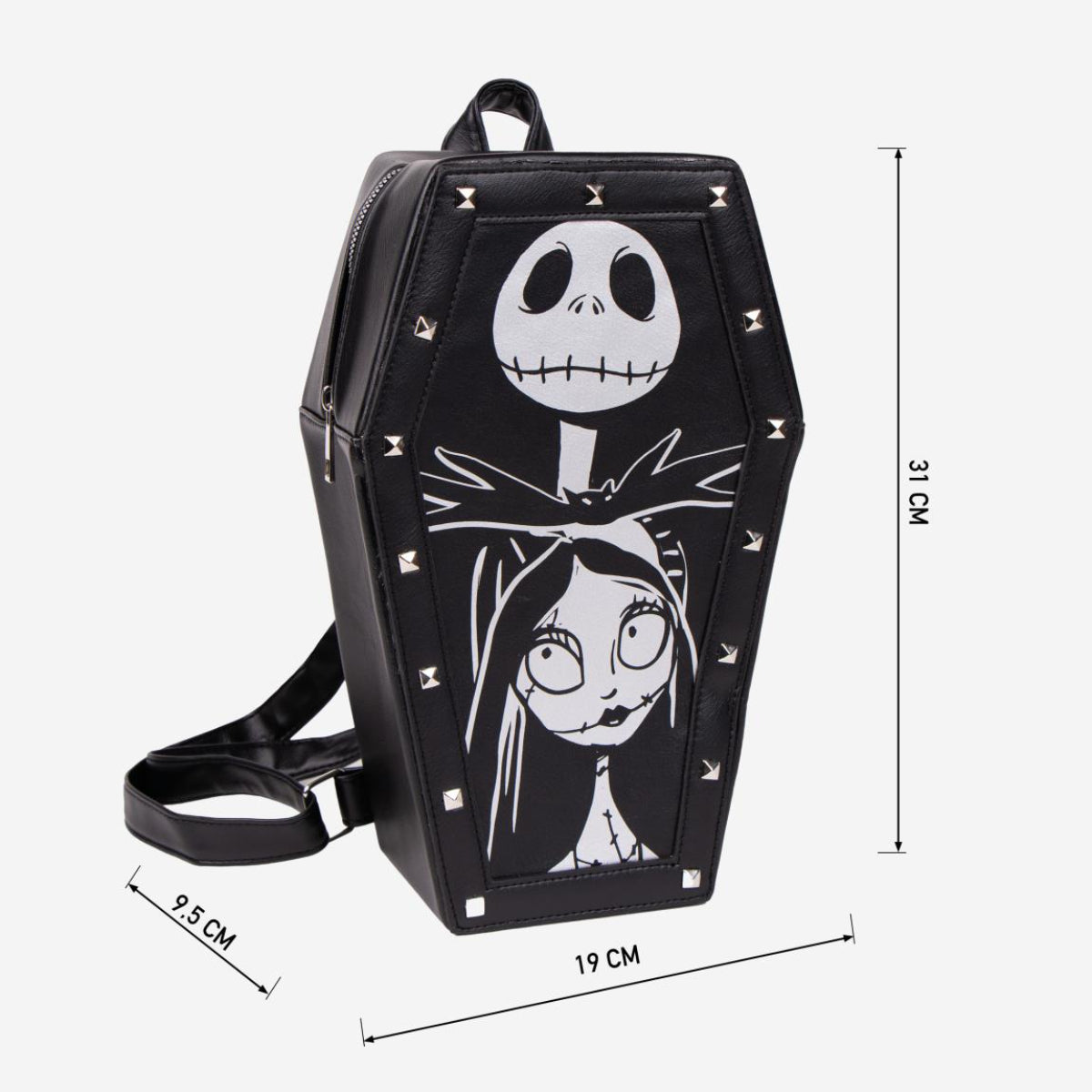 Nightmare Before Christmas Rucksack – Damen Rucksack Kunstleder Disney Gothic