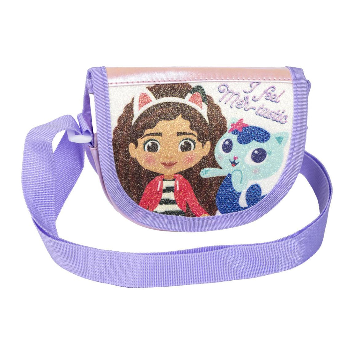 Gabby’s Dollhouse Umhängetasche – Kindertasche für Mädchen mit Motivdruck