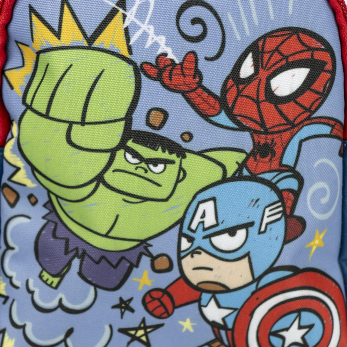 Marvel Avengers Rucksack für Kinder Superhelden Schulrucksack für Alltag & Schule