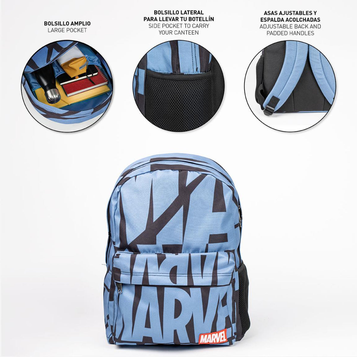 Marvel Rucksack Erwachsene Freizeitrucksack Polyester Fan Tasche