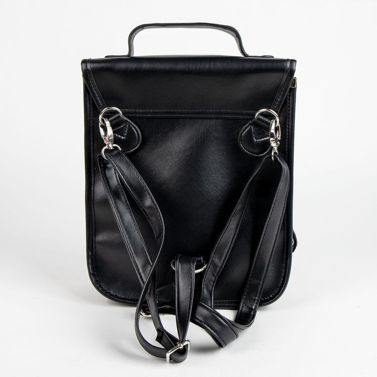 Wednesday Addams Rucksack Damen – Casual PU Rucksack – Mystery Look