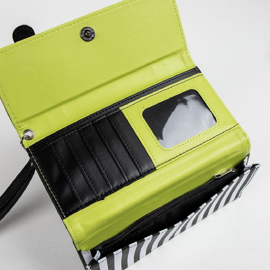 Beetlejuice Portemonnaie Damen Brieftasche länglich – stilvolle Geldbörse