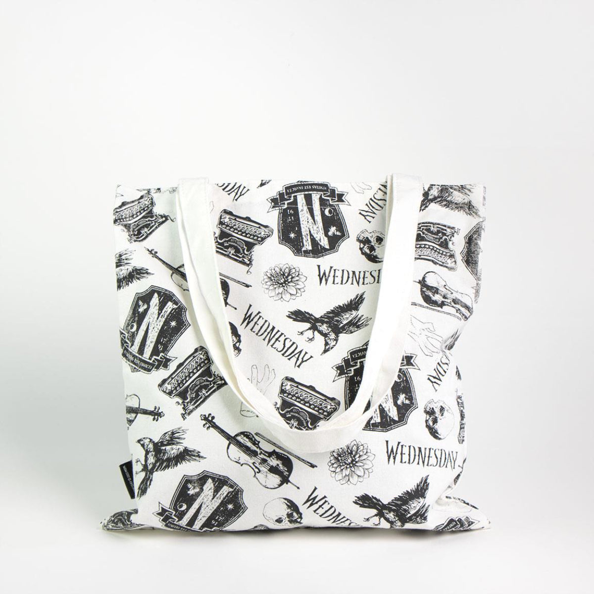 Wednesday Stofftragetasche Wiederverwendbare Einkaufstasche Stoffbeutel Shopper