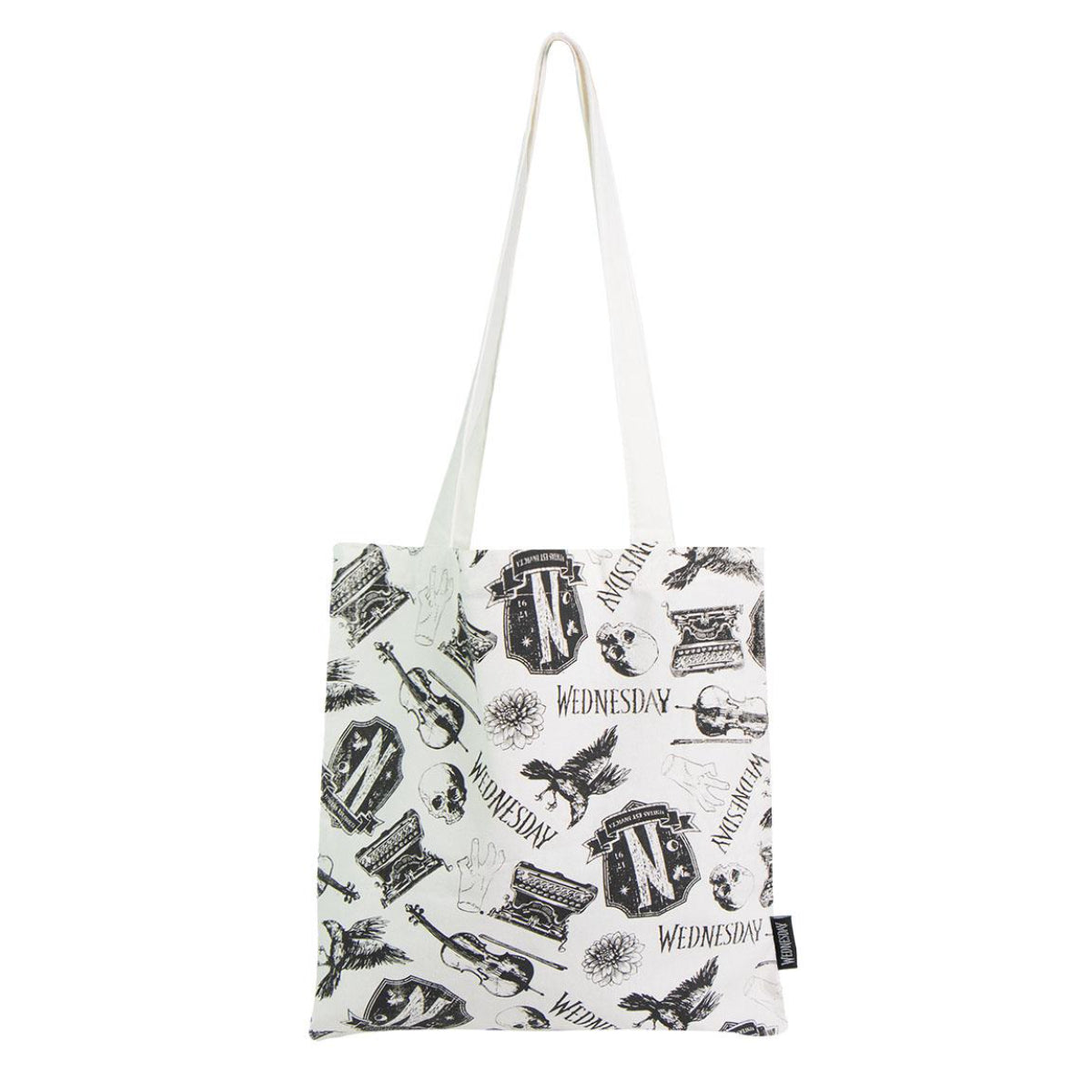 Wednesday Stofftragetasche Wiederverwendbare Einkaufstasche Stoffbeutel Shopper