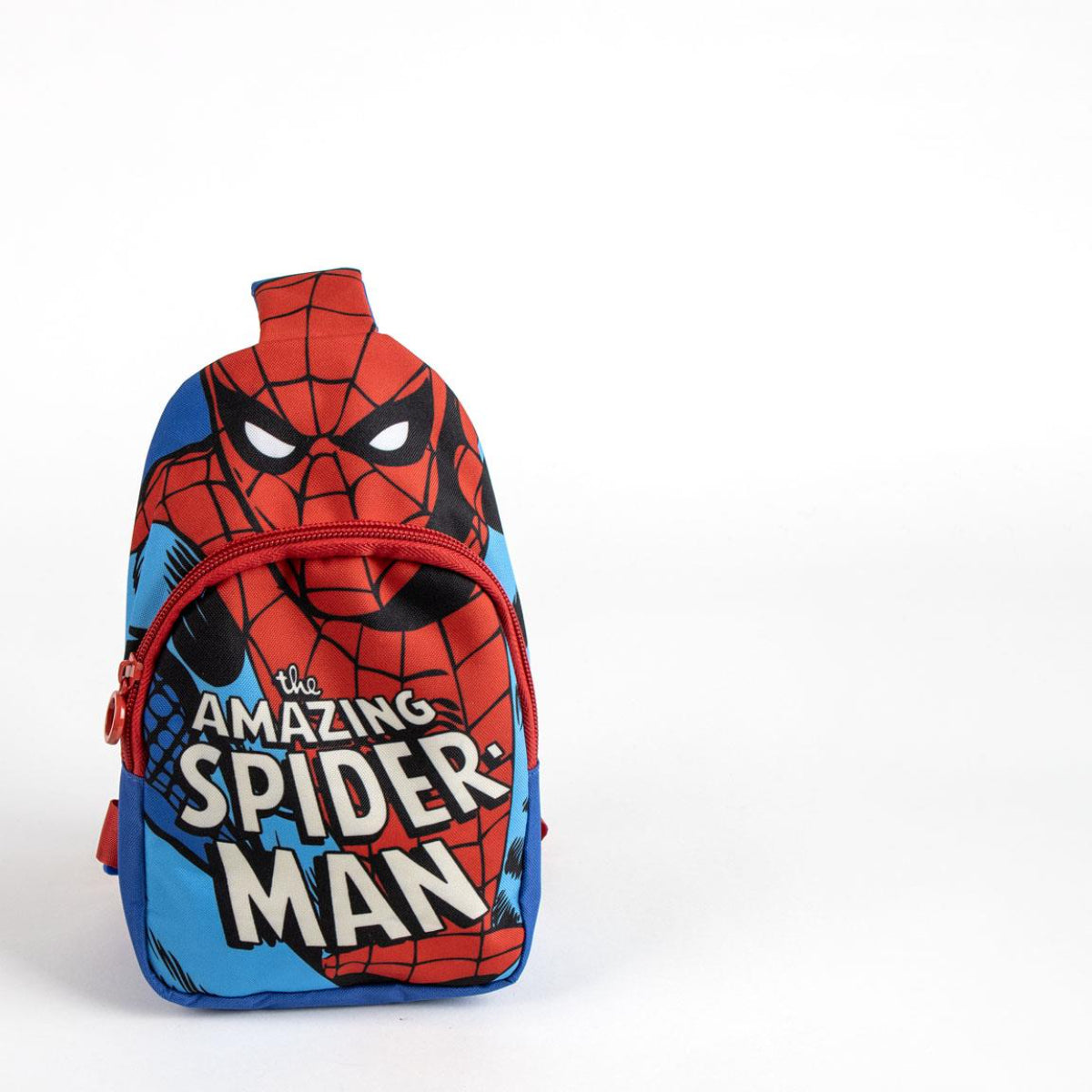 Spiderman Kinderrucksack – Marvel Schulranzen mit Bandolier-Design für Jungen