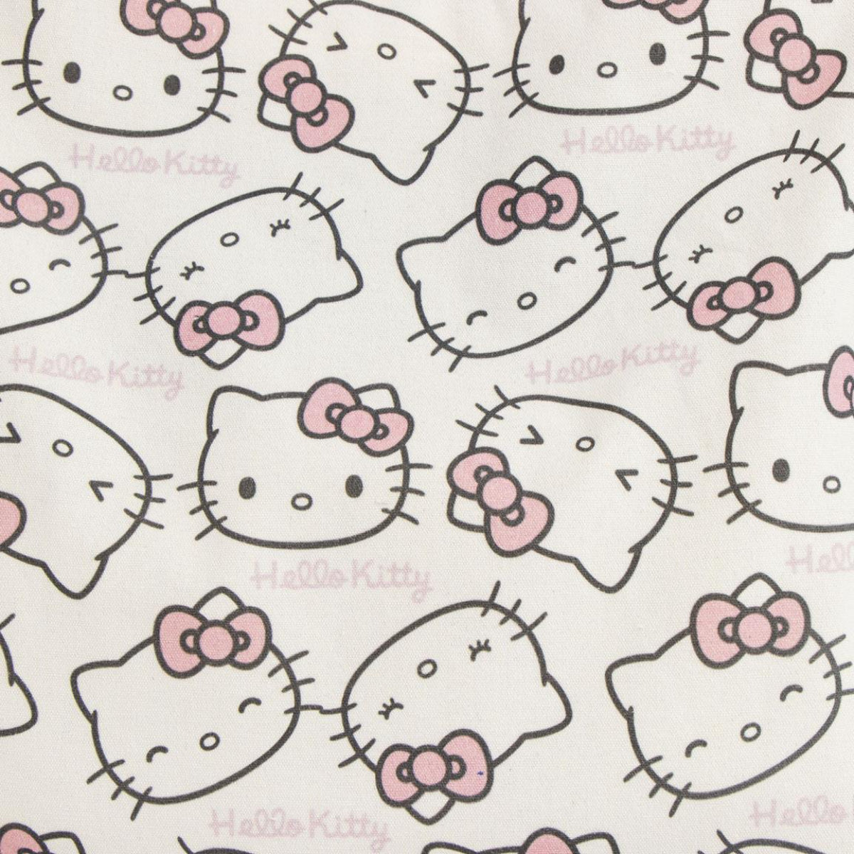 Hello Kitty Shopping Bag Tragetasche Baumwoll-Mix wiederverwendbar