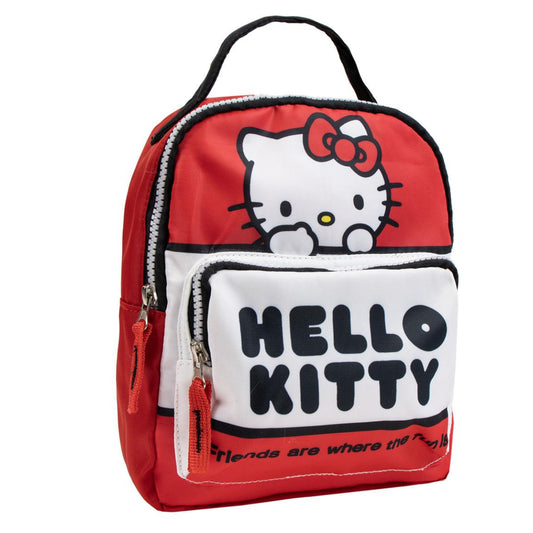 Hello Kitty Rucksack für Kinder – Kompakter Kinderrucksack aus Polyester