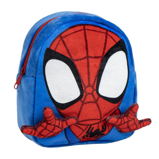 Spiderman Vorschulrucksack Weicher Plüsch-Rucksack für Jungen & Mädchen