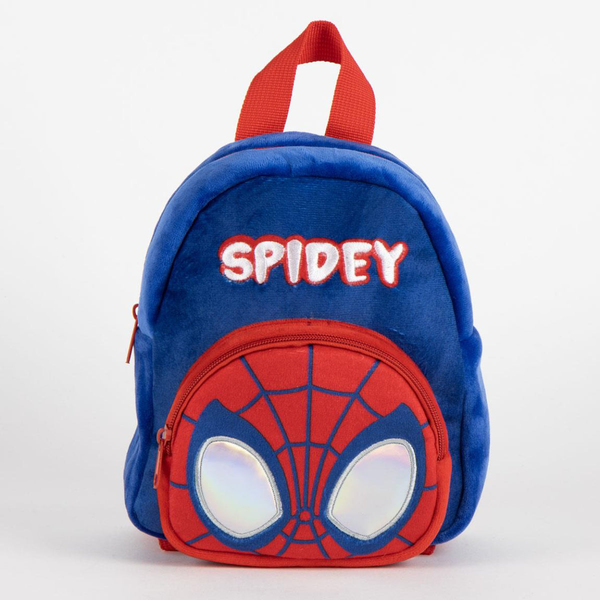 Spiderman Vorschulrucksack Weicher Plüsch-Rucksack für Jungen & Mädchen