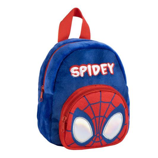 Spiderman Vorschulrucksack Weicher Plüsch-Rucksack für Jungen & Mädchen