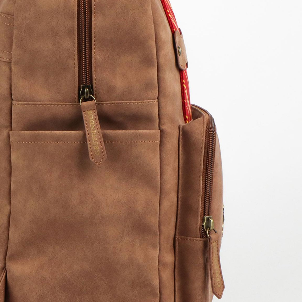 Harry Potter Gryffindor Backpack PU Material Trend Rucksack für Erwachsene