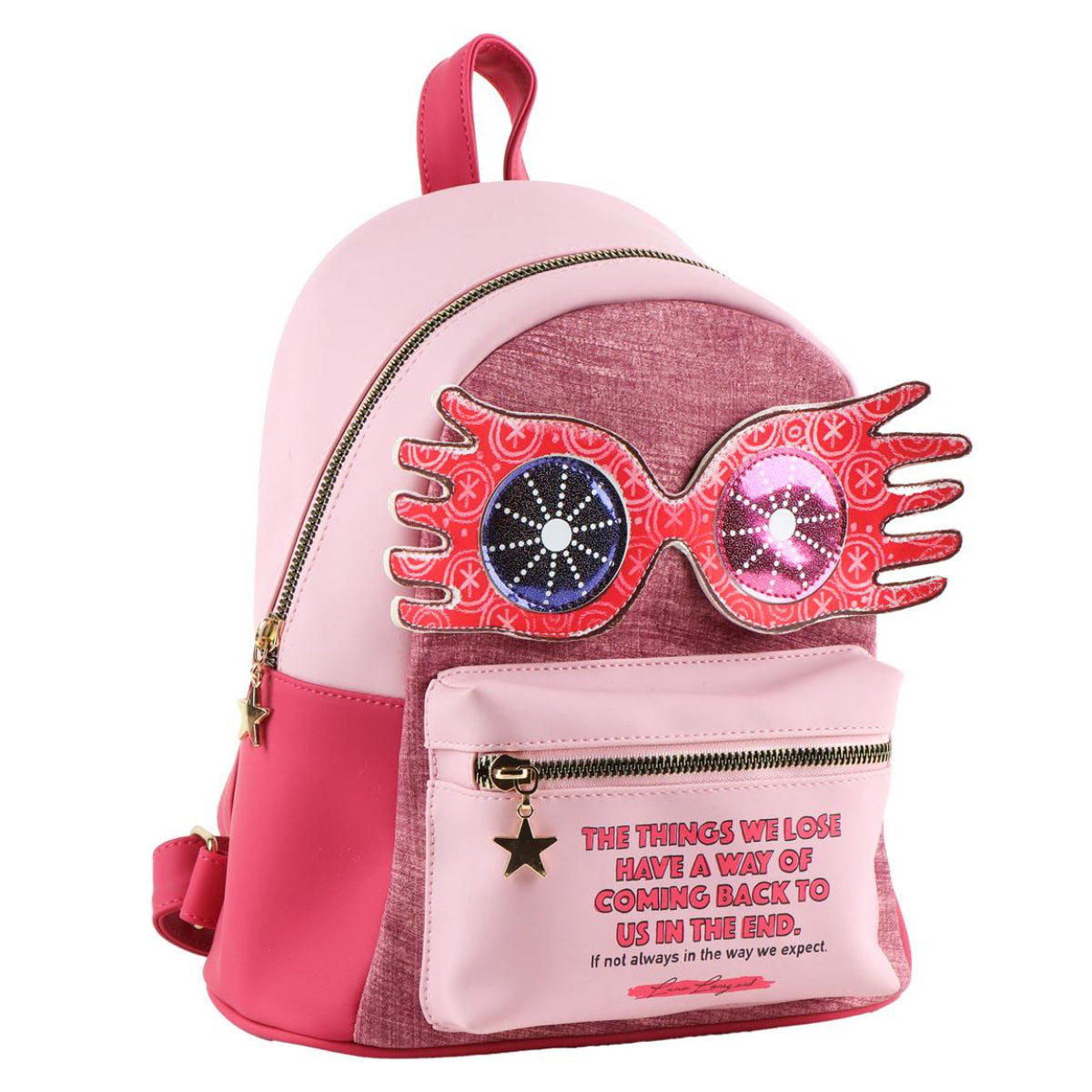 Harry Potter Luna Lovegood Backpack PU Material Alltag Schule City Trips
