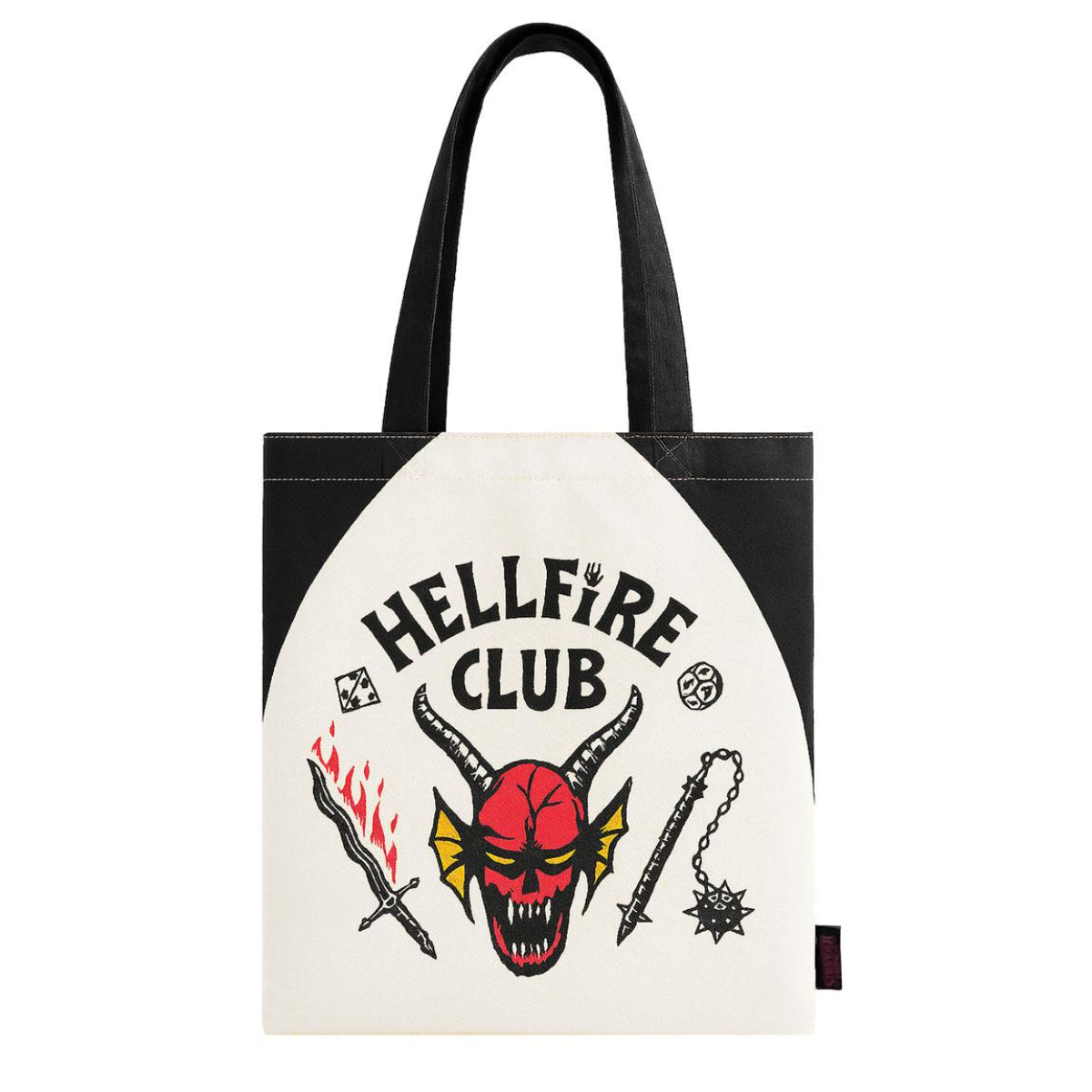 Stranger Things Einkaufstasche Stofftasche Shopper 36x39 Fan Tasche Tragetasche