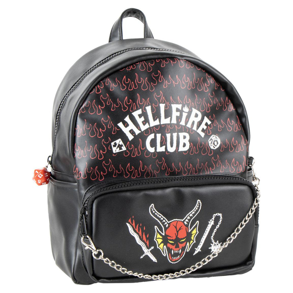 Stranger Things Rucksack Kunstleder Freizeitrucksack Travel Bag für Erwachsene