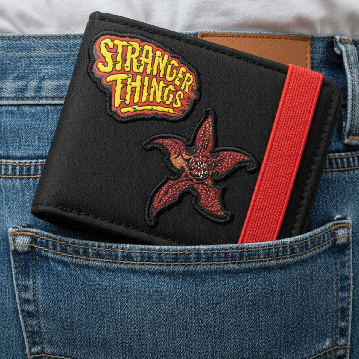 Stranger Things Kartenetui Kunstleder Erwachsene Portemonnaie Slim