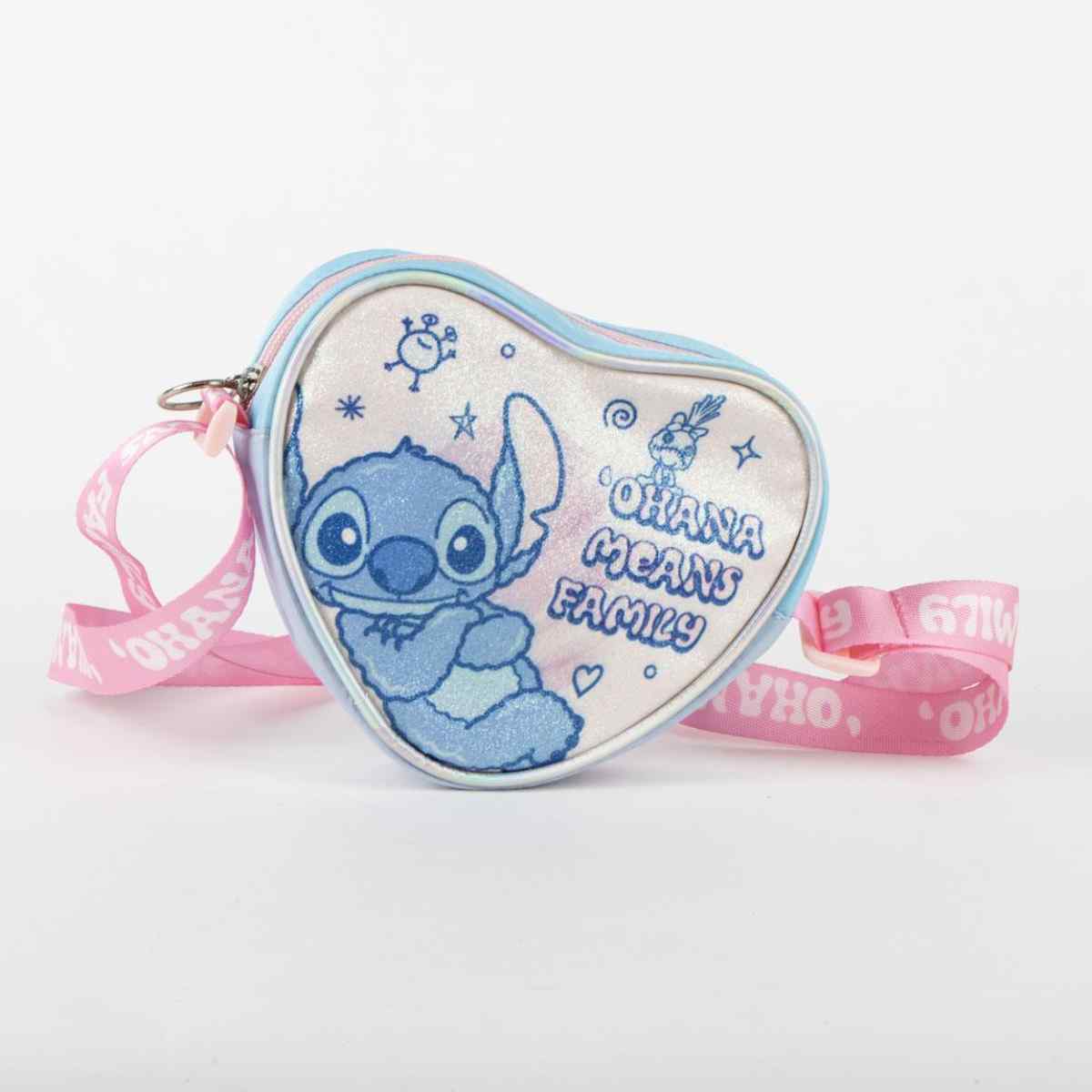 Disney Stitch 3D Herz Tasche für Kinder kompakte Umhängetasche