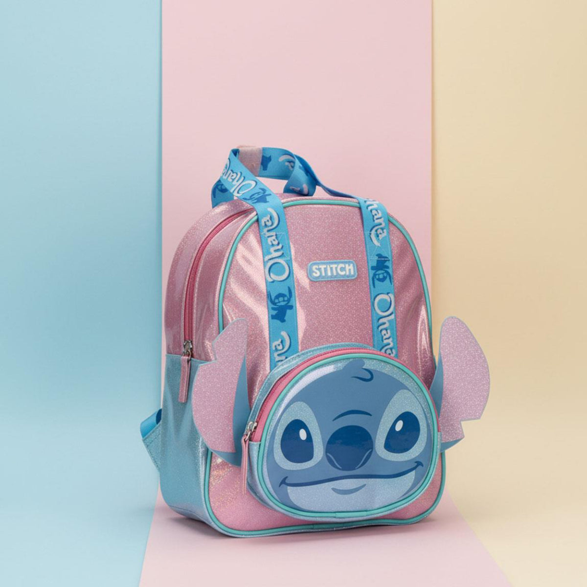 Disney Stitch Fantasia Kinderrucksack leicht für Ausflug und Freizeit