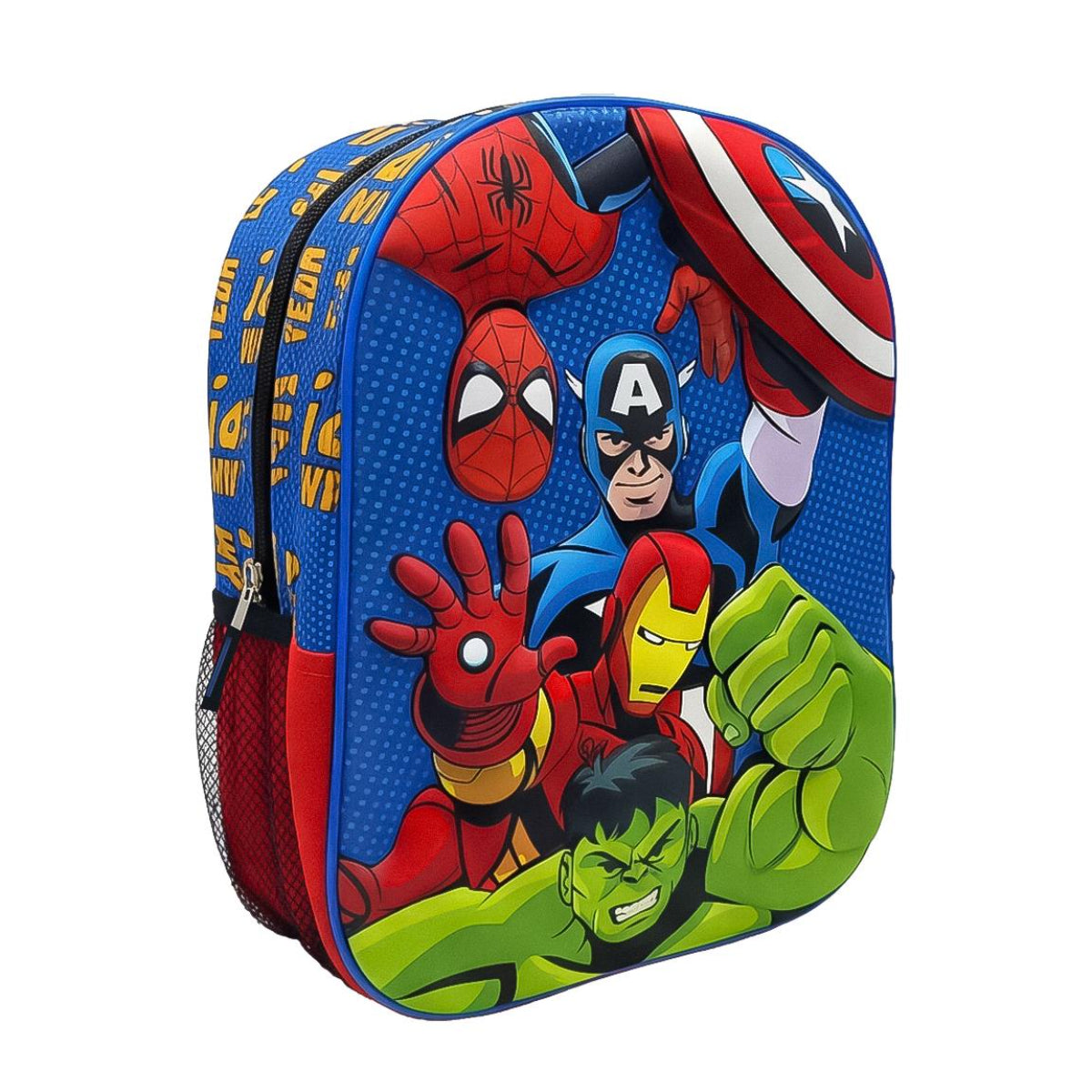 Avengers 3D Kinderrucksack für Kleinkinder leichter Rucksack für Alltag und Ausflüge
