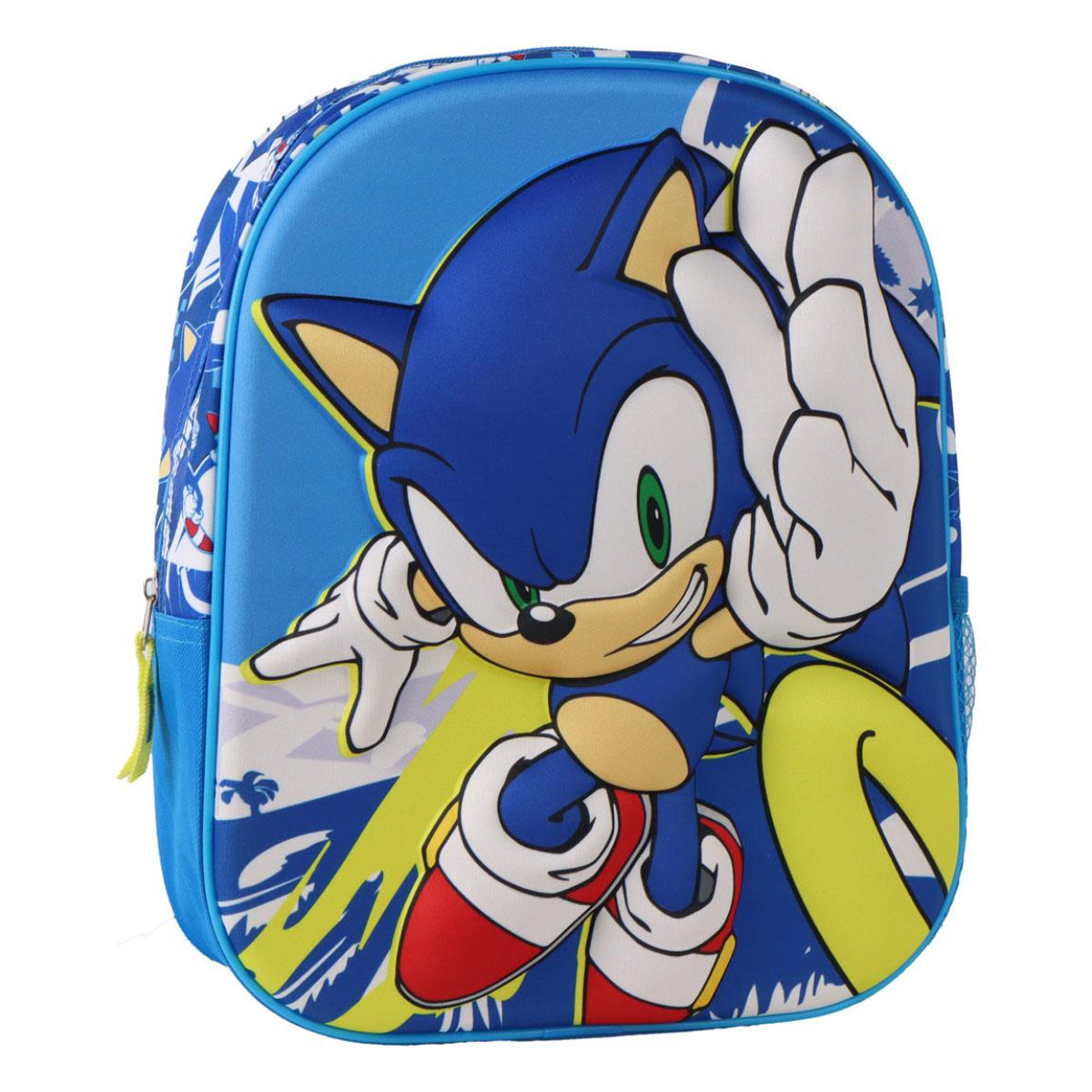 Sonic 3D Kinderrucksack für Kleinkinder leichter Rucksack für Schule und Ausflüge