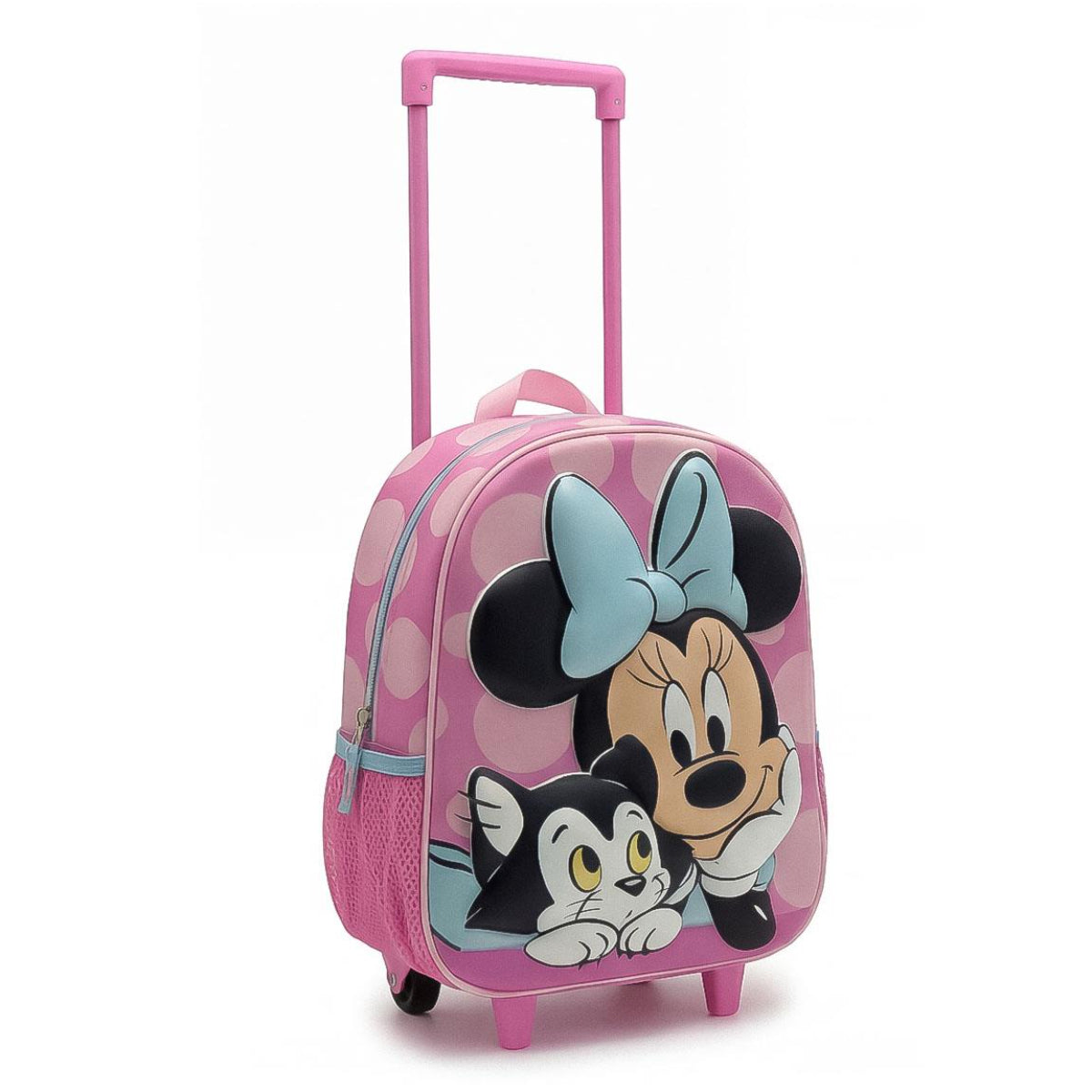 Disney Minnie Mouse Kinder Rucksack Trolley 3D Rollrucksack Kita Reise