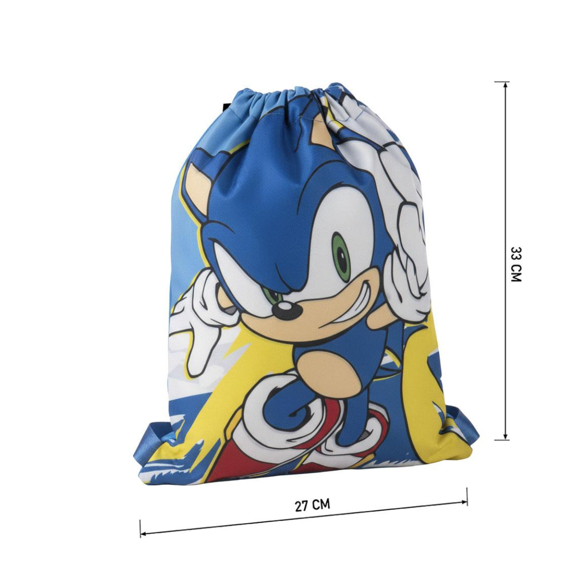Sonic Kinder Schultasche flache Dokumententasche für Schule Kindergarten Freizeit