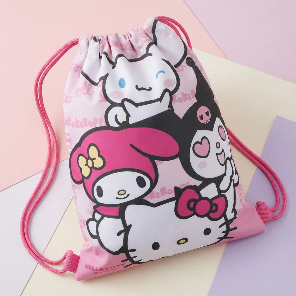 Hello Kitty Beutel Kinder 25 × 32 cm leichte Tasche mit Fan Motiv für unterwegs