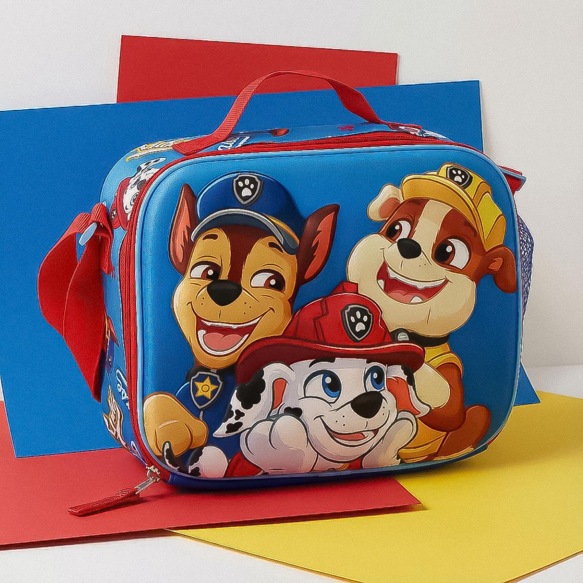 Paw Patrol 3D Isoliertasche Kinder 26 × 21 × 6 cm Lunchbag Brottasche für Schule und Ausflüge
