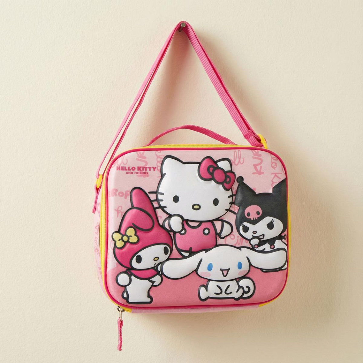 Hello Kitty Kinder Lunchbag 3D Isoliertasche Frühstückstasche für Schule Freizeit