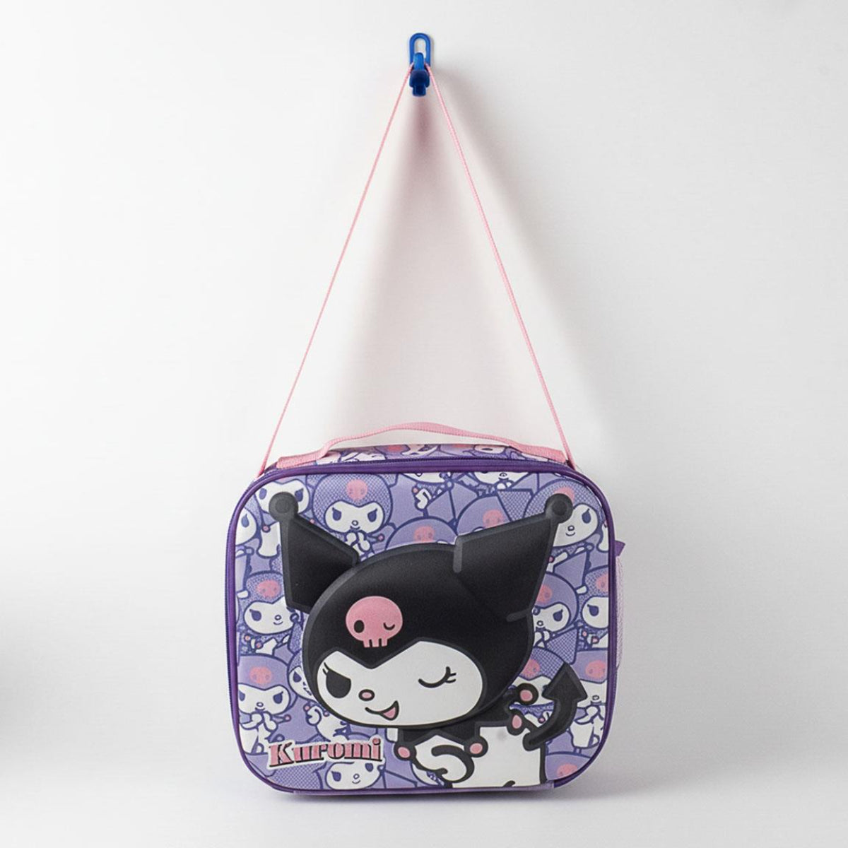 Sanrio Kuromi Kinder Lunchbag 3D Isoliertasche Frühstückstasche für Schule Freizeit