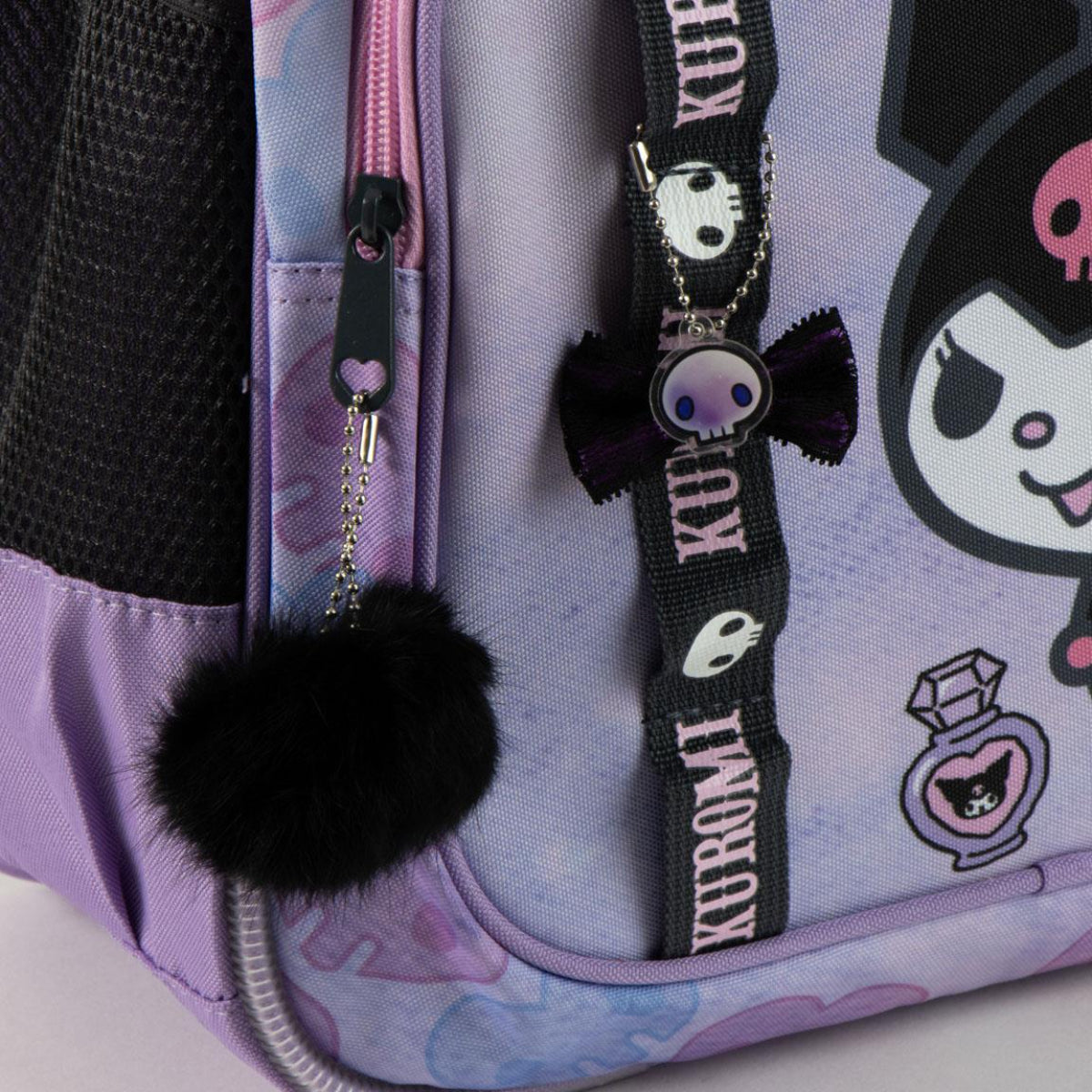 Hello Kitty Kuromi Schulrucksack Kinder 42 cm Rucksack Mädchen Schule