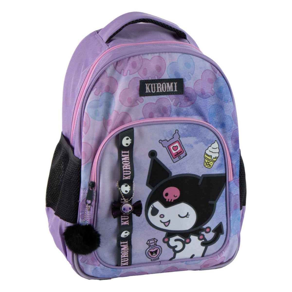 Hello Kitty Kuromi Schulrucksack Kinder 42 cm Rucksack Mädchen Schule