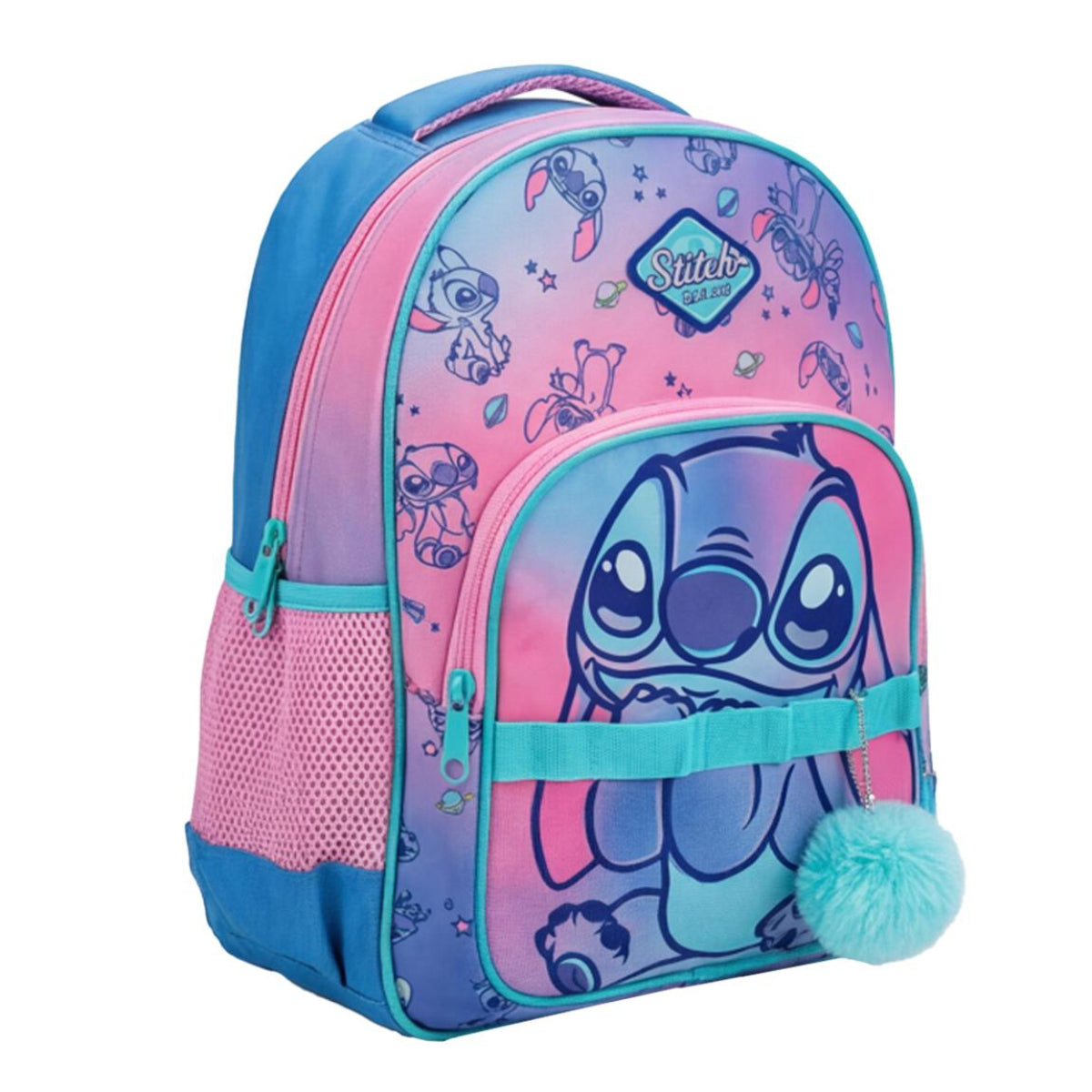 Disney Stitch Schulrucksack Kinder 42 cm für Schule Freizeit Ausflüge und Alltag