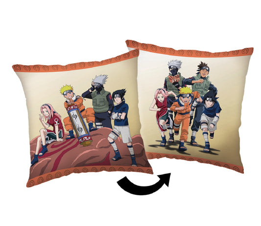 Naruto Kopfkissen (1 Stück) Premium Dekokissen mit beidseitigem Digitaldruck
