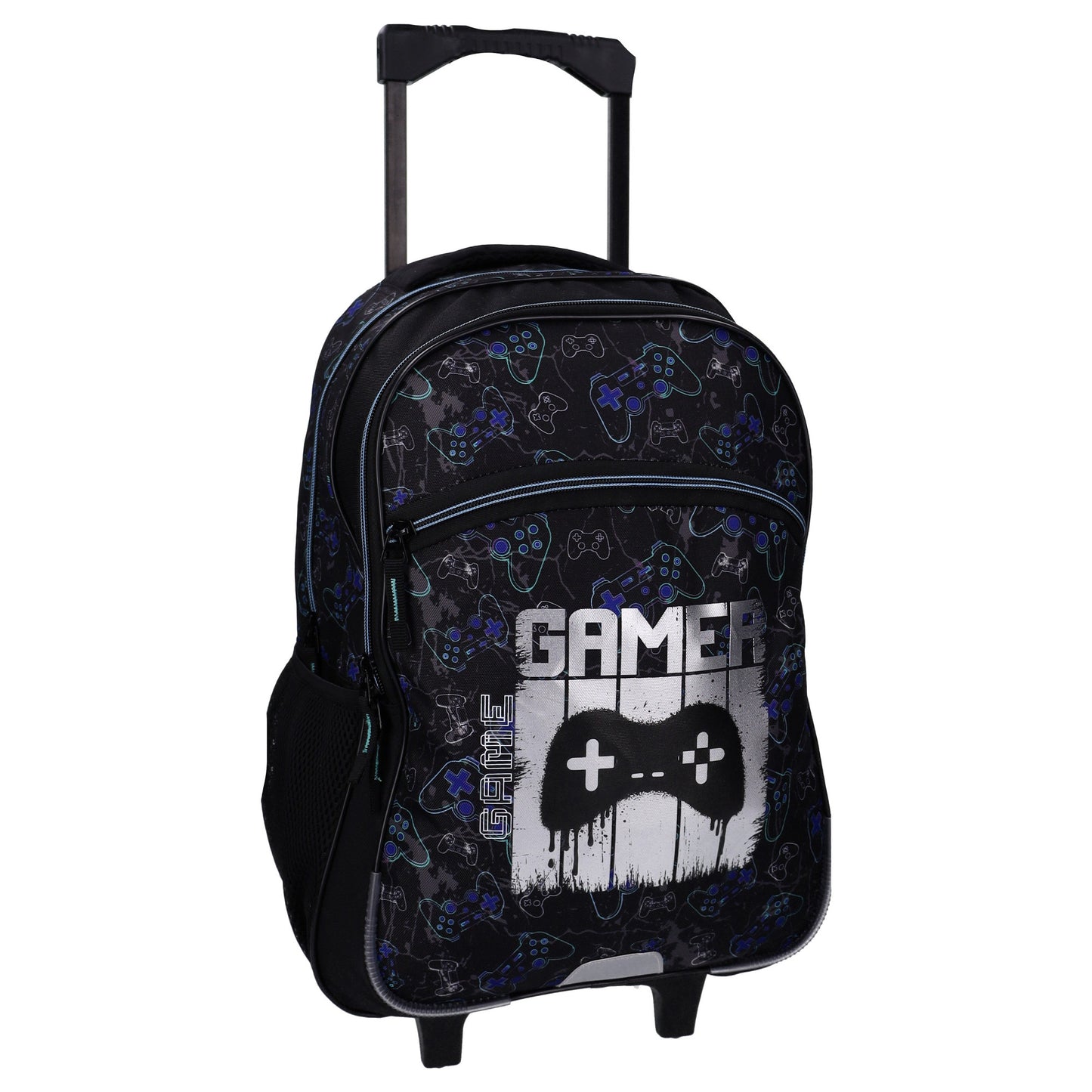 Studio V Crazy Console Gaming Rollrucksack Schulranzen mit Rucksackfunktion