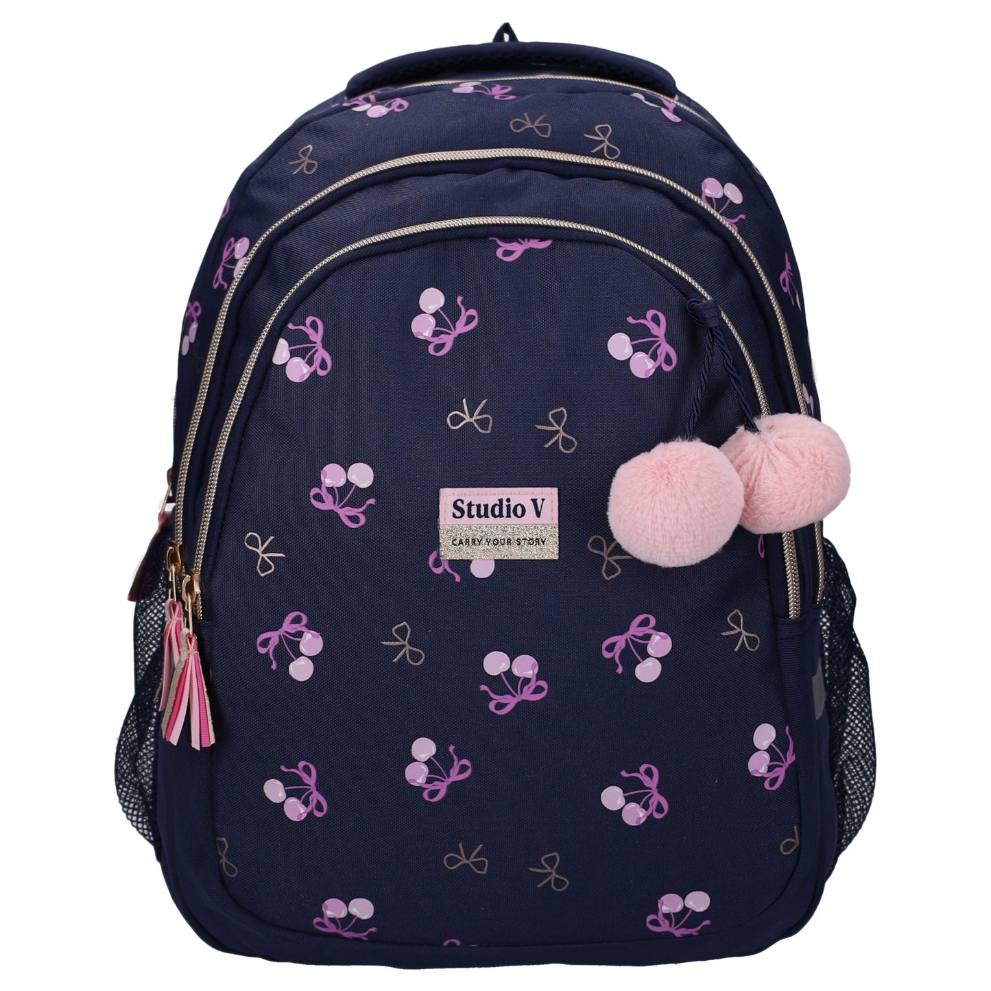 Studio V Cheeky Cherry Mädchen Rucksack Kinder Backpack Schultasche Tagesrucksack 44 cm