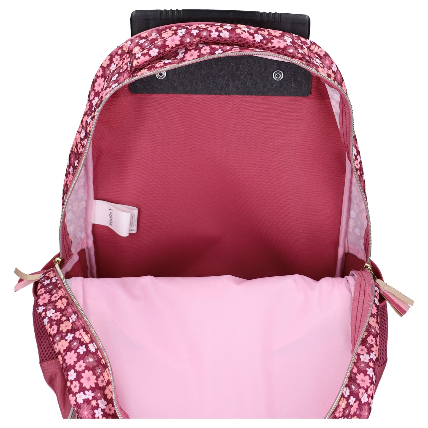 Studio V Wildflower Trolley Schulrucksack Mädchen Kinder Rucksack mit Rollen Blumenmuster