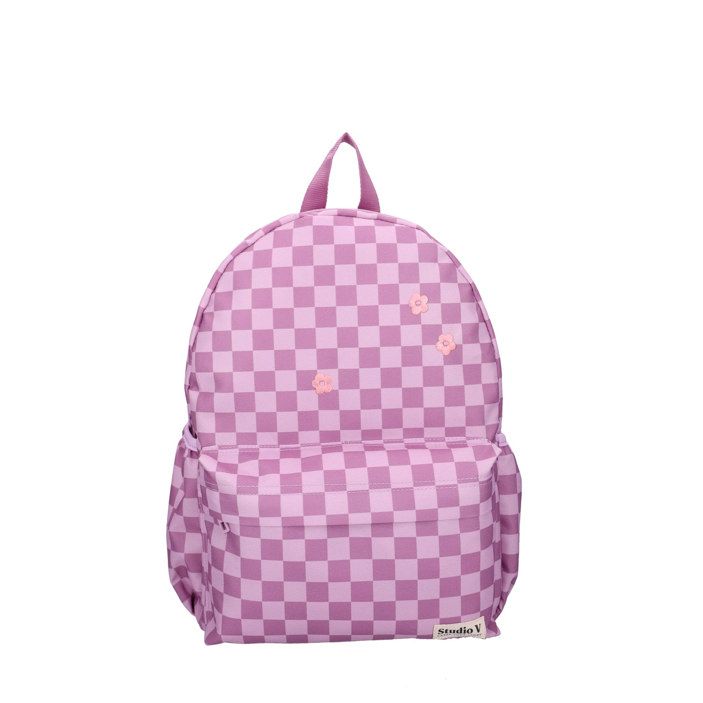 Studio V Check This! Mädchen Rucksack Kinder Backpack Schultasche Tagesrucksack 39 cm