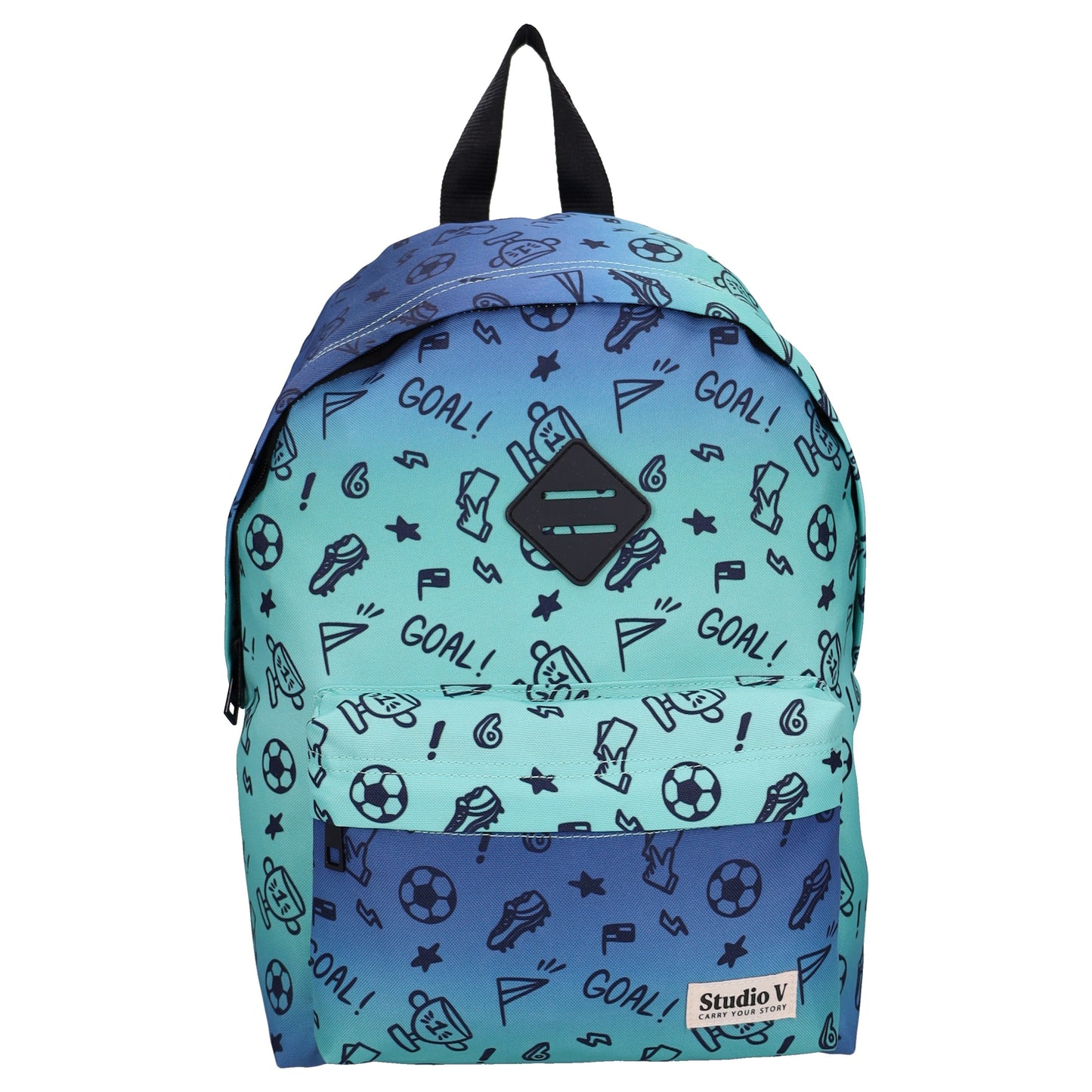 Studio V Kick Off Mädchen Rucksack Kinder Backpack Schultasche Tagesrucksack 37 cm