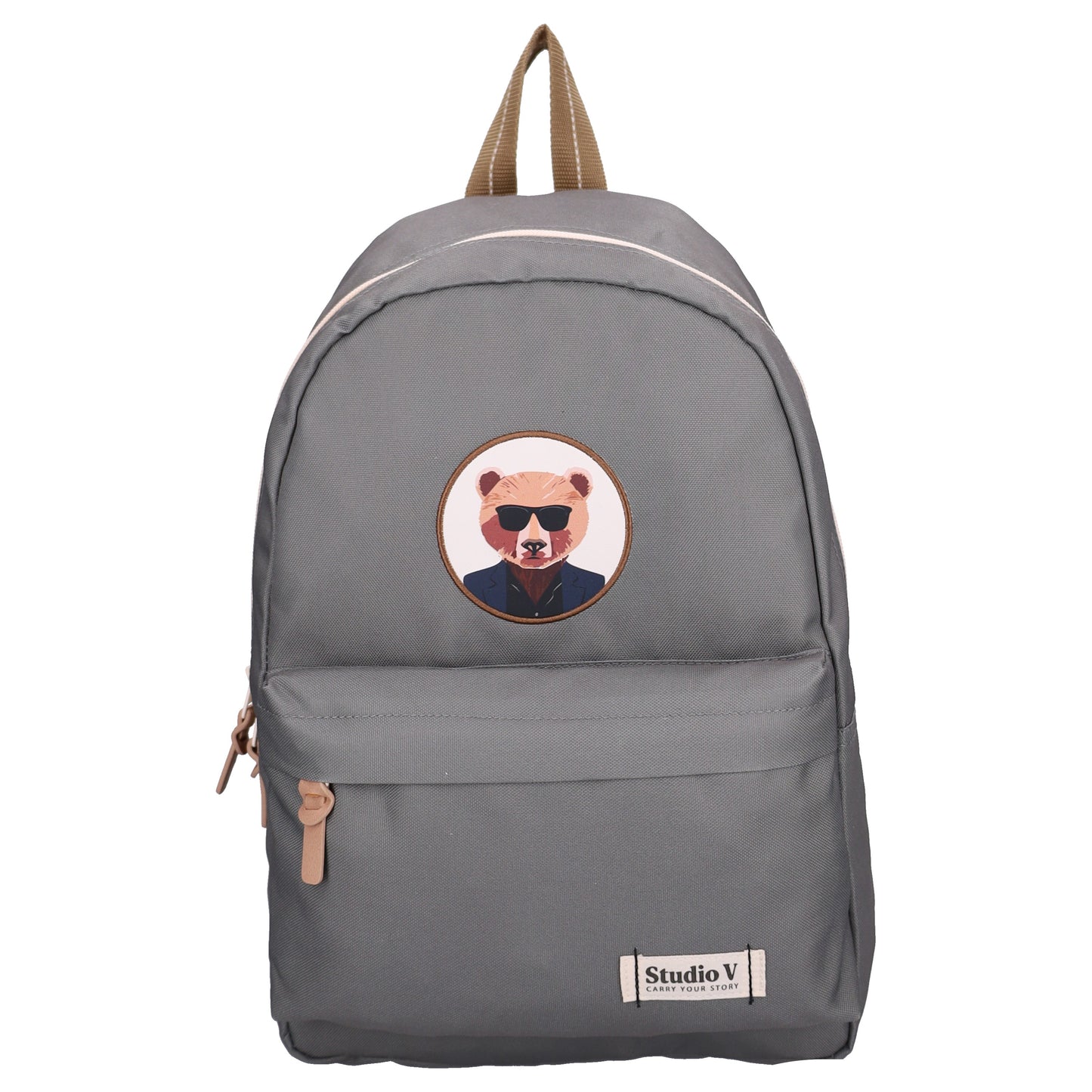 Studio V Bear Business Kinder Backpack Schultasche Tagesrucksack 38 cm Freizeit Tasche
