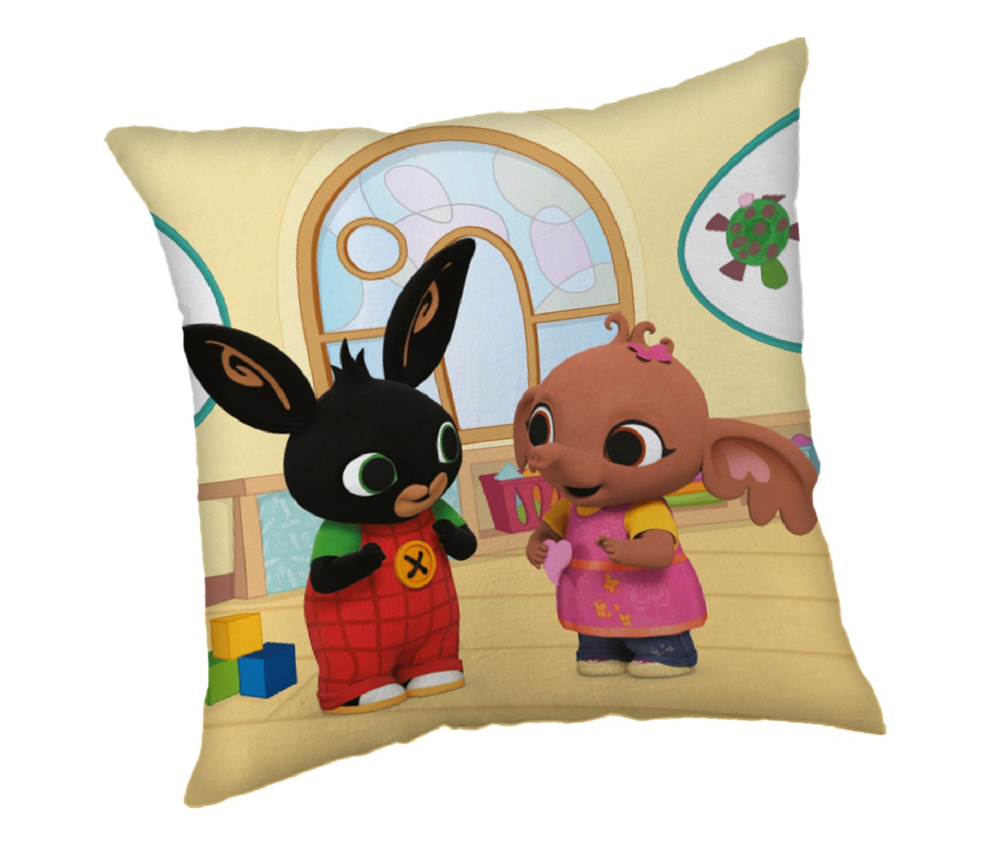 Bunny Bing Kopfkissen (1 Stück) Premium Dekokissen mit beidseitigem Digitaldruck