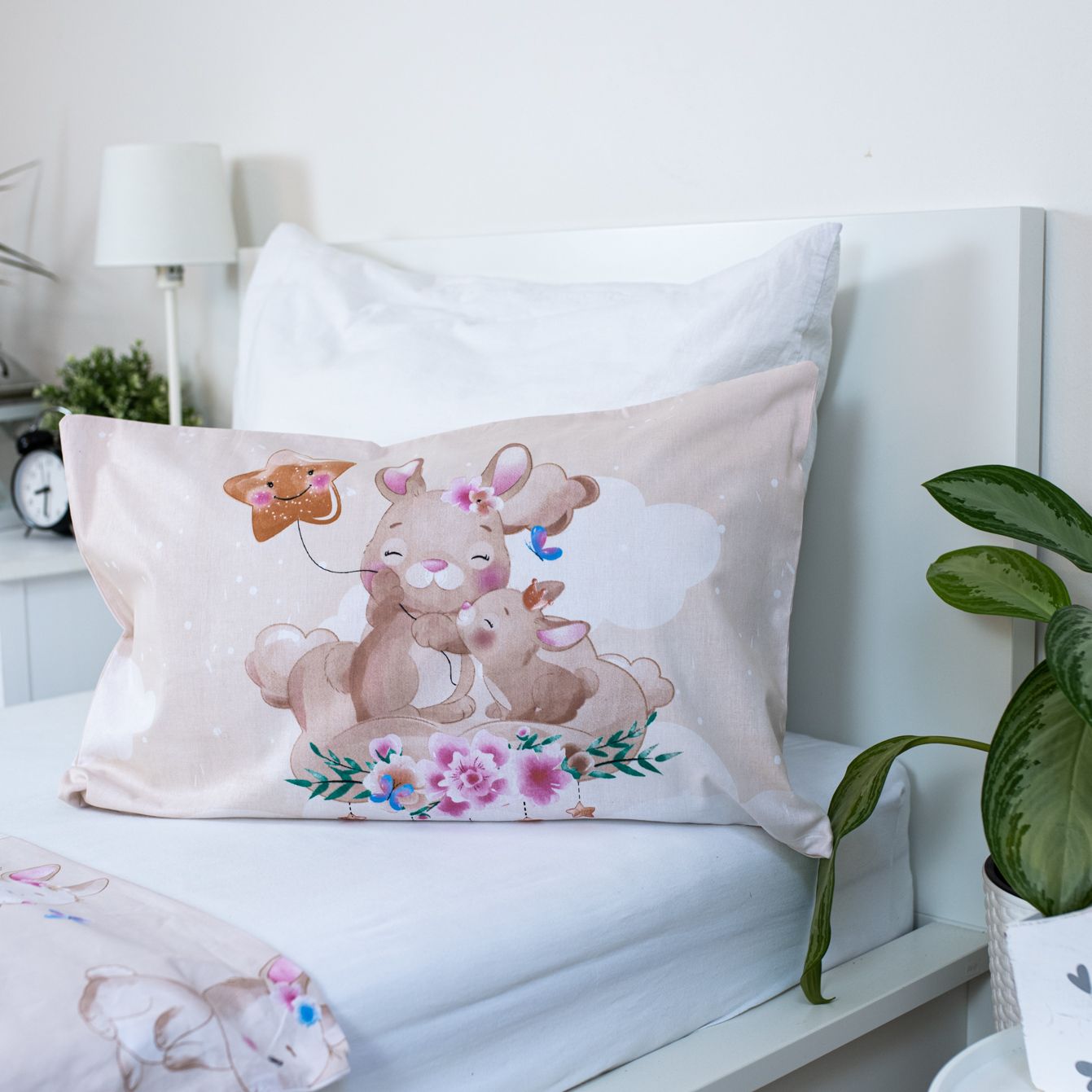 Kinder Bettwäsche-Set – Bettbezug 100x135 cm & Kissenbezug 40x60 cm