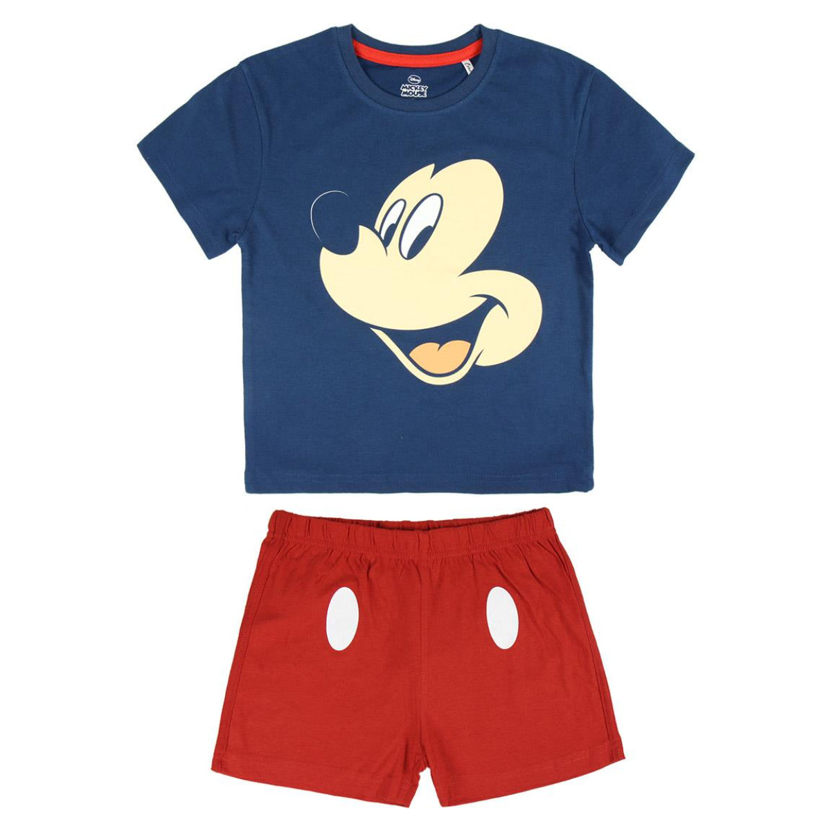 Disney Mickey Kinder Kurzpyjama Baumwolle Sommer Schlafanzug Set
